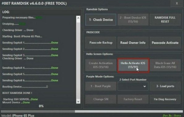 Activate iCloud Bypass