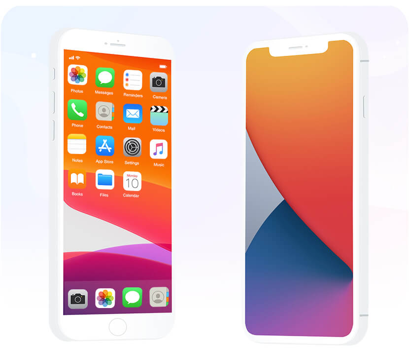 새로운 디자인의 iPhone 이미지