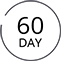 Circular sign 60 Day