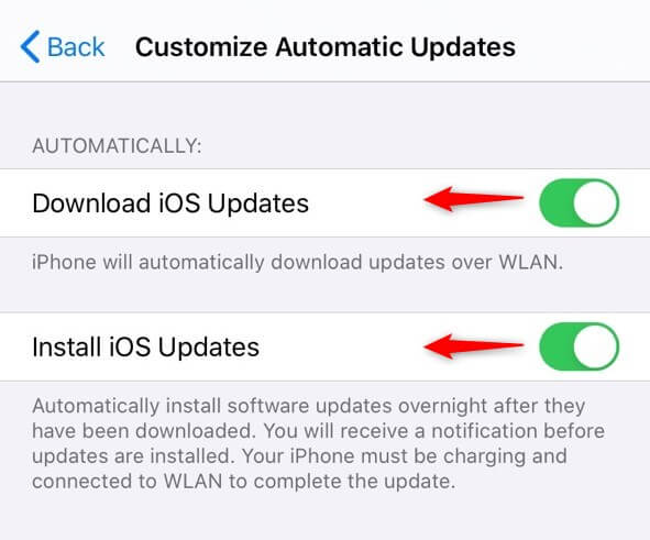 Disable Automatic Updates