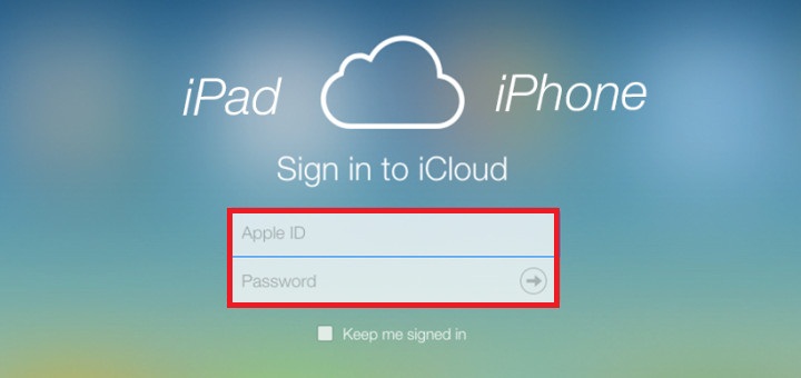 Enter your Apple ID and Password