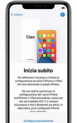 Inizia subito dell‘iPhone 