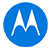 Logo Motorola sur blanc