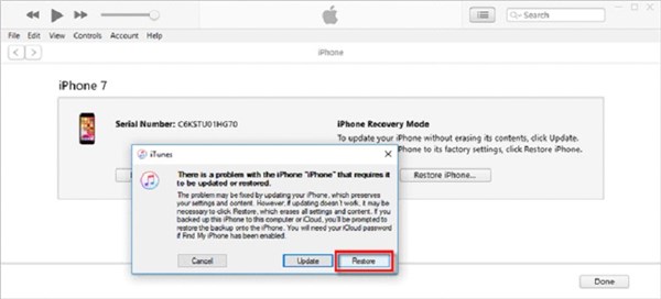 Remove Previous Owner's Apple ID via the Recovery Mode