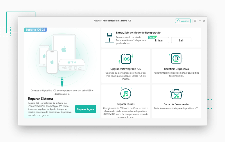 Site com ícones
