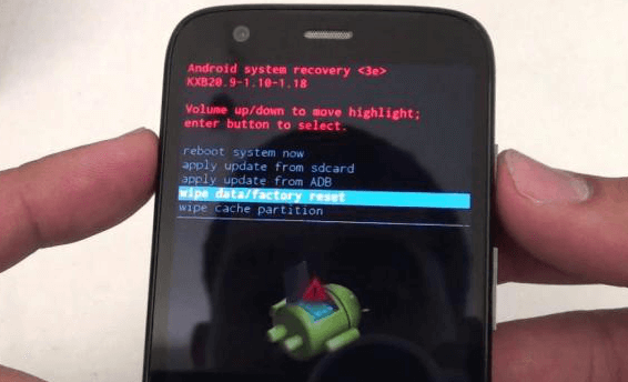 Wipe Data to Unlock Phone
