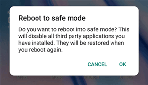 Use Android Safe Mode