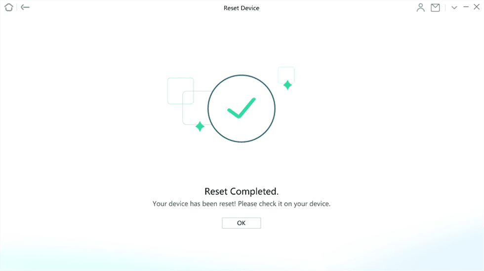  Reset Completed Page