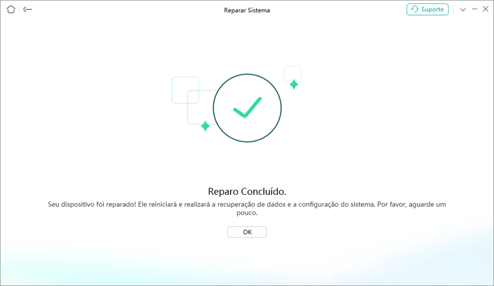 Reparo Bem Sucedido