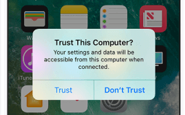 Confía en tu ordenador desde el iPhone
