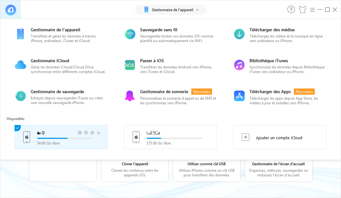 Page Web avec capture décran des éléments