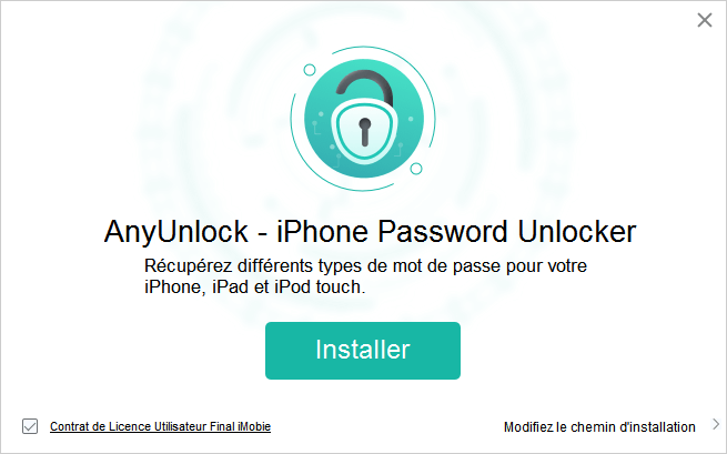 iPhone avec verrou