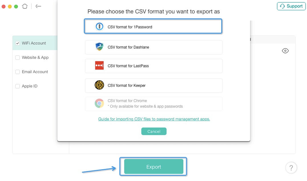 Website with various devices