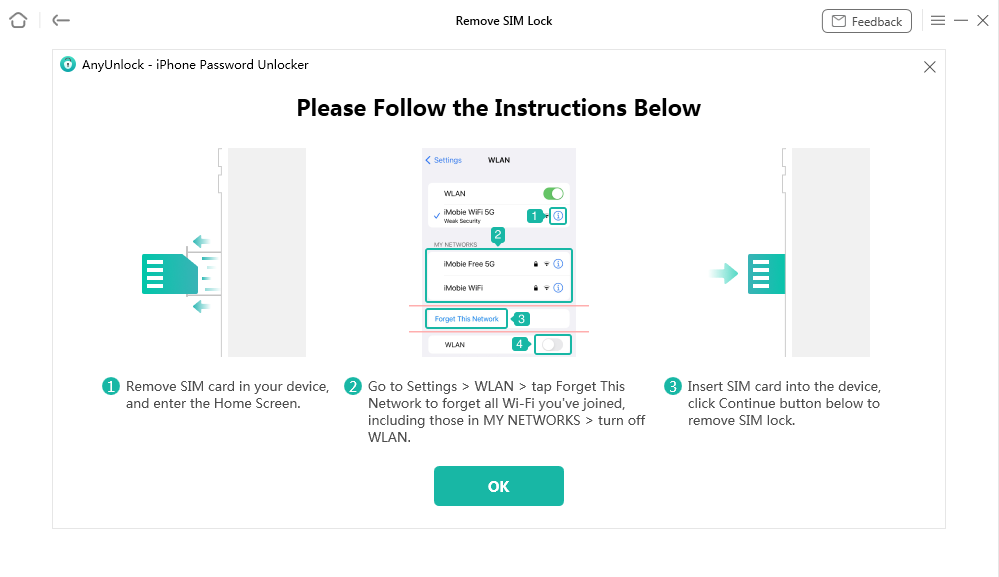 Pull Out of SIM Card and Disconnect the Internet