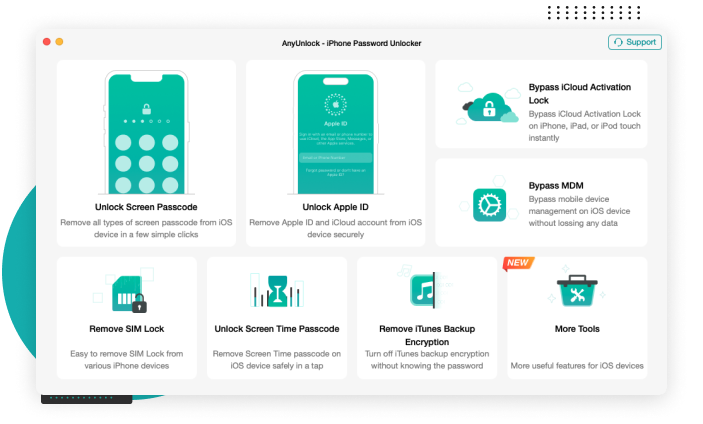 Screenshot of phone with various apps