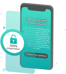 Iphone met app-scherm