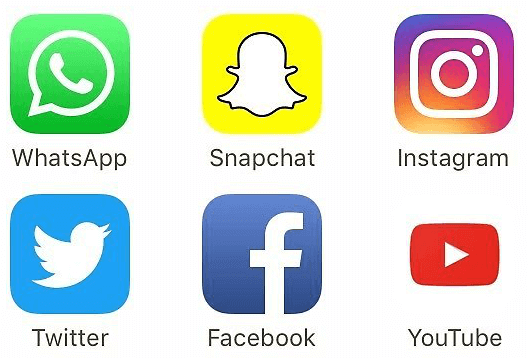Applications faisant apparaitre le point vert ou orange