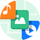 Music player and video player