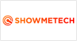 Logotipo do Showmetech em branco