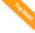 Orange und schwarze Streifen