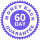 Purple and black circle with 30