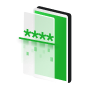 Couverture verte du livre blanc vert