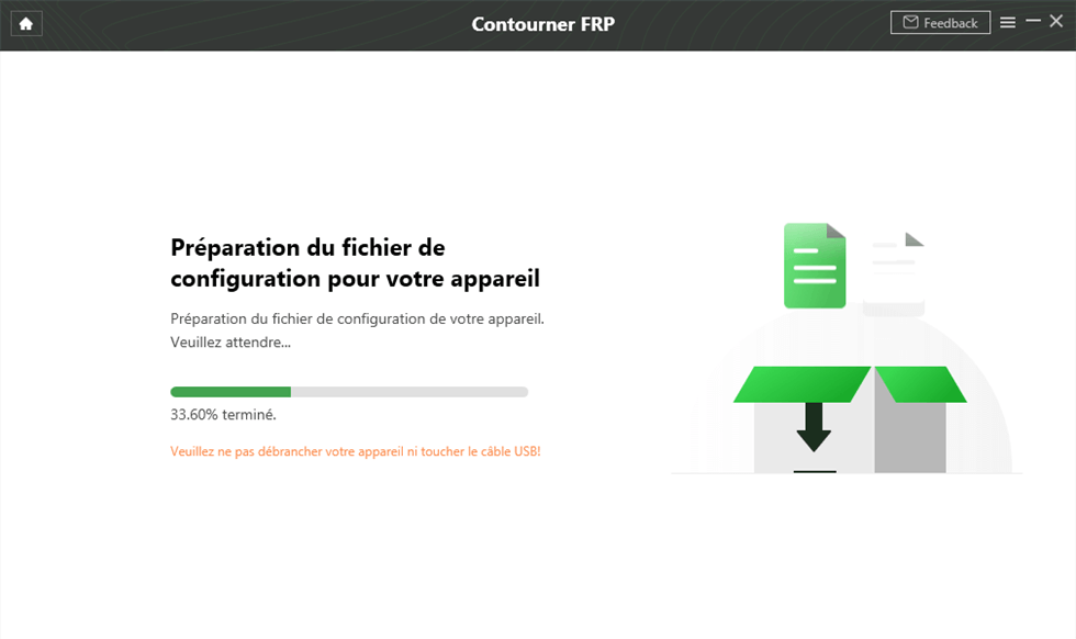Préparation du fichier de configuration
