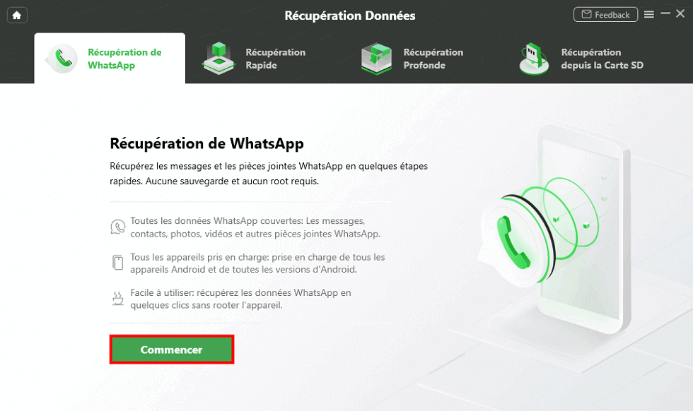 Connexion appareil Android