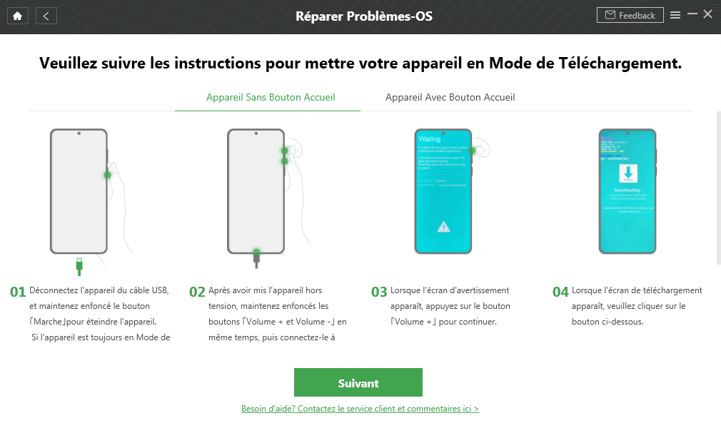 Mode de Téléchargement