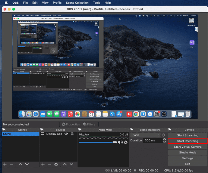 Enregistrer écran Mac avec OBS