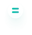 White circle with equal sign