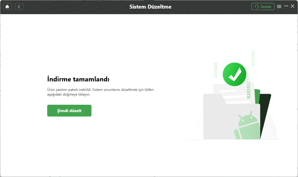 Onarım İşleminin Tamamlanması
