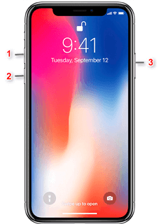 Comment forcer à éteindre iPhone X