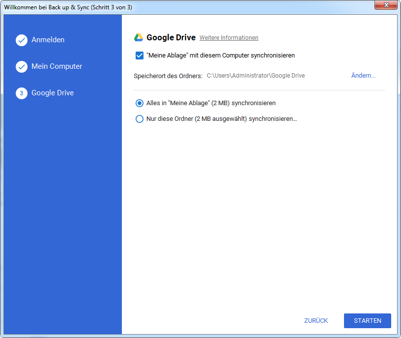 google-drive-mit-conmputer-übertragen