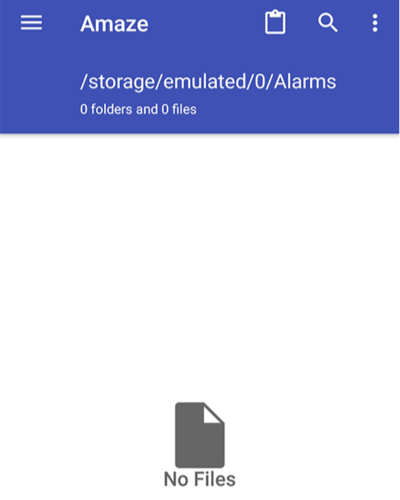 Paste photos on SD card with Amaze File Manager