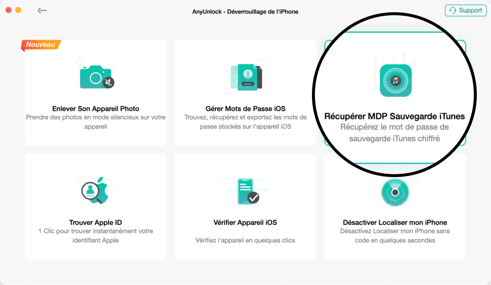 Capture décran de la page App Store