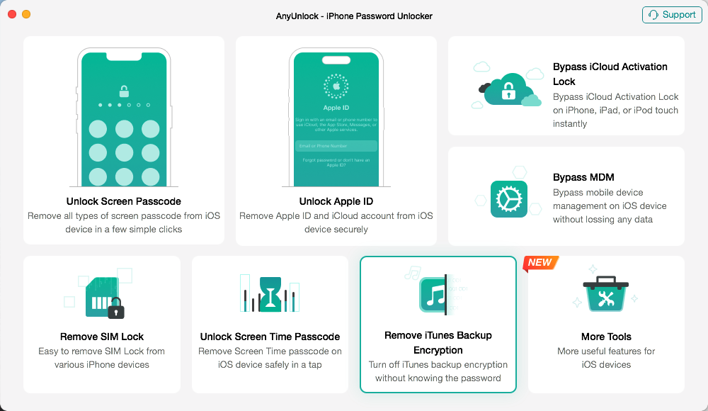 Screenshot of cell phone with apps