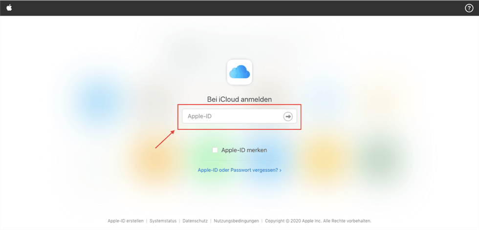 icloud-anmelden-apple-id