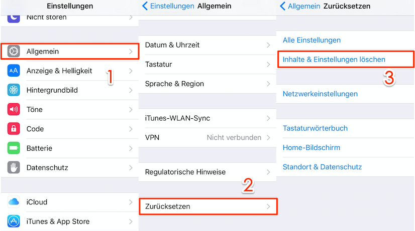 iCloud gelöschte Daten wiederherstellen – mit iCloud
