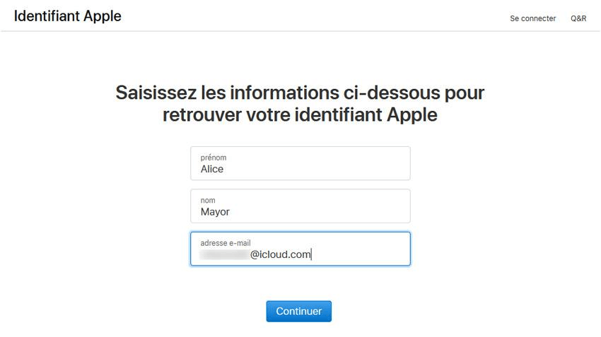 iForgot Apple