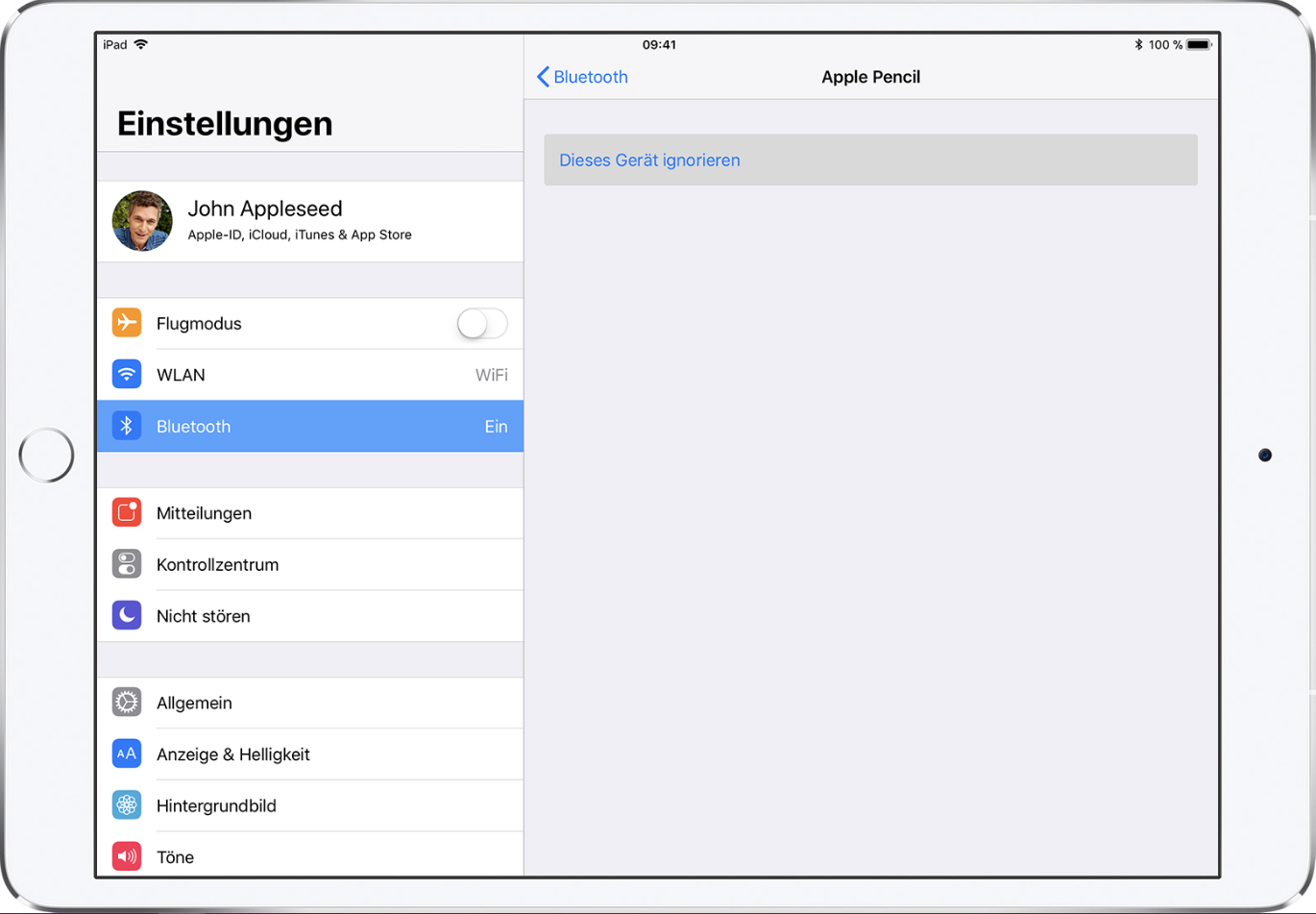 ipad Dieses Gerät ignorieren