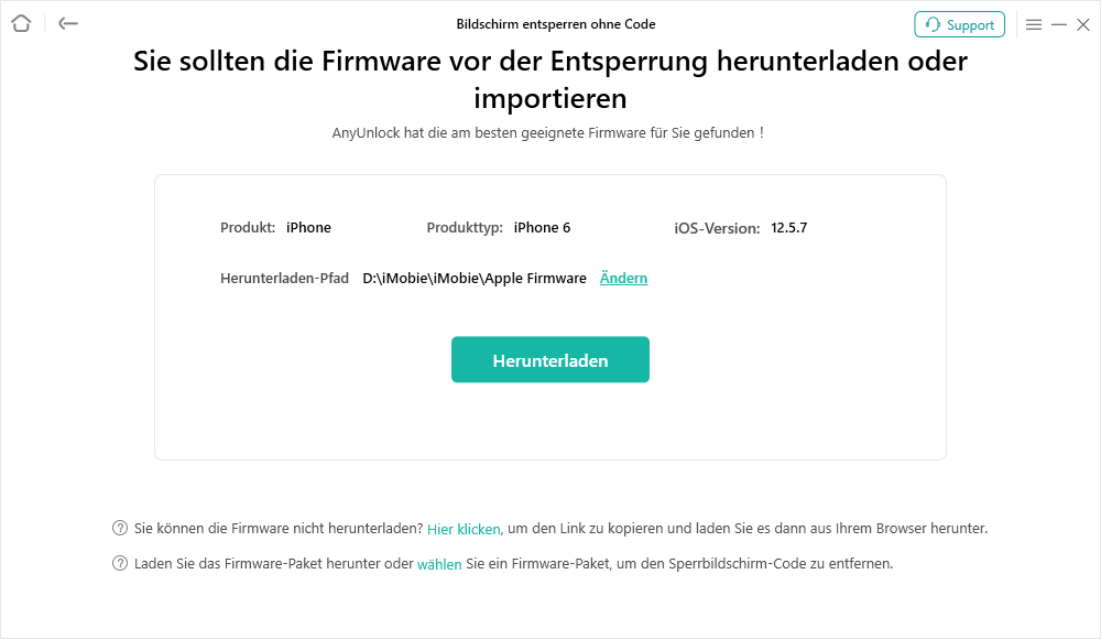 Website mit Botschaft