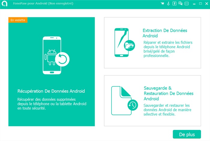 Top 5 logiciels de récupération de photos Android – FonePaw