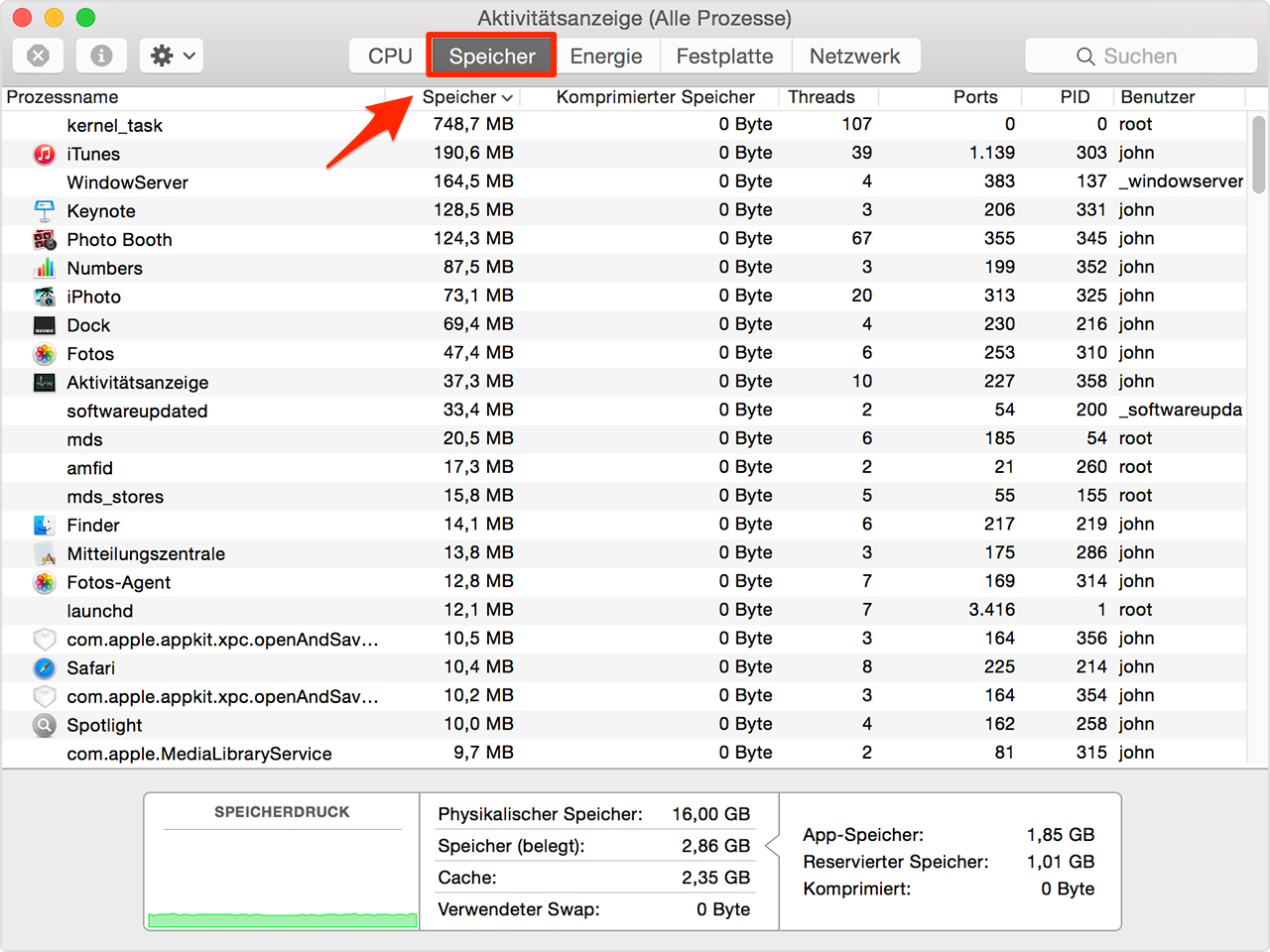Mac schneller machen – Apple.de