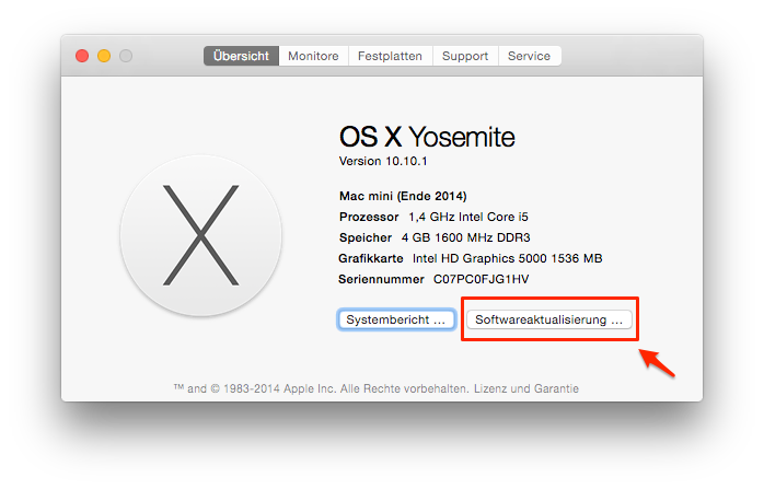 Mac System updaten – Wie kann man Mac beschleunigen