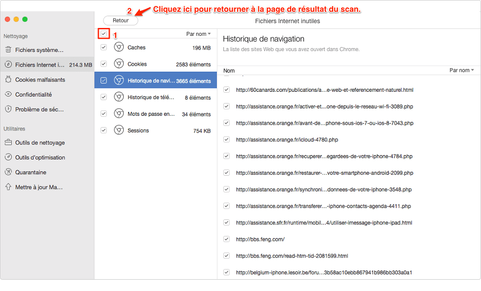 Comment vider le cache sur Mac