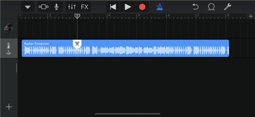 Ajout d’un fichier à GarageBand