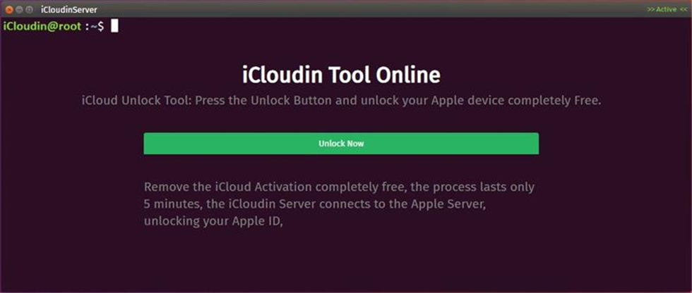 Débloquer iCloud avec iCloudin