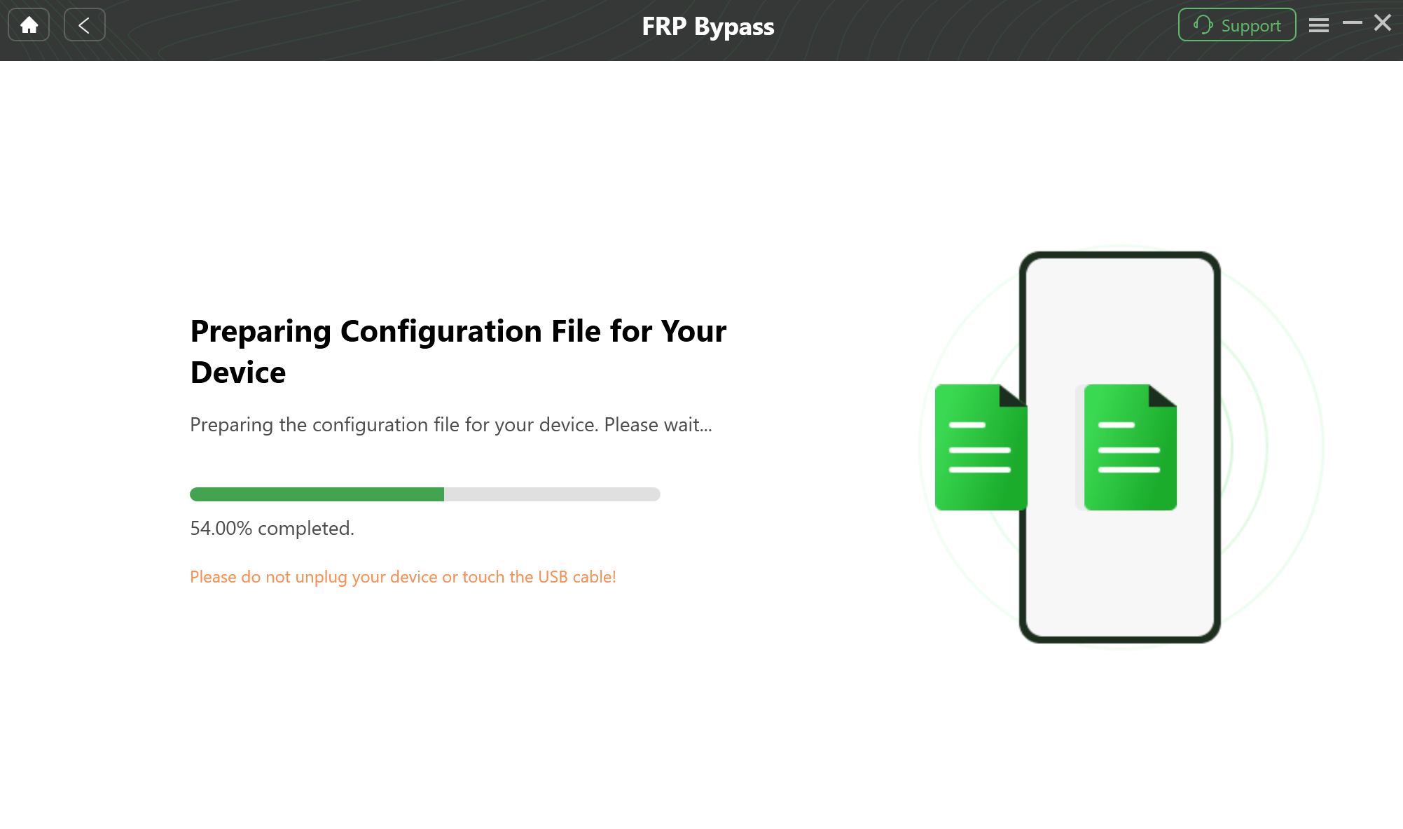 Prepare the Device-Specific Configuration