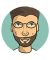 Man with glasses and beard